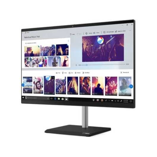 Lenovo V50a-24IMB AIO (Intel Core i3-10100T/ DDR4 4GB/ SSD 256GB/ 23,8  IPS FHD LCD/ Integrated Intel UHD Graphics/ Keyboard+mouse/ NoOS/ RU) Raven Black, фото 2