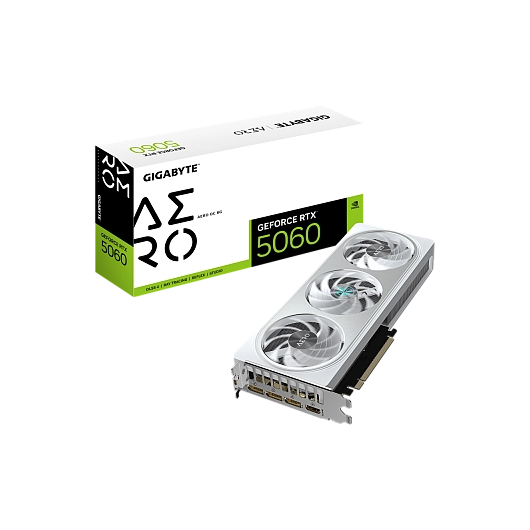 Gigabyte - 8GB GeForce RTX5060 AERO OC GV-N5060AERO OC-8GD, фото 1
