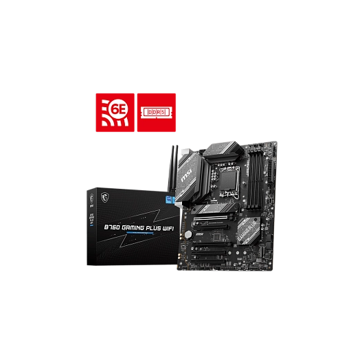 MB MSI B760M GAMING PLUS WIFI DDR5 LGA1700, фото 1