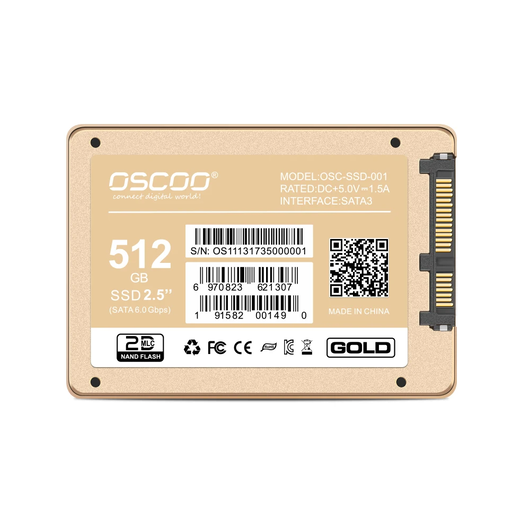 SSD OSCOO 512GB  SATAIII 2,5&quot;, фото 1