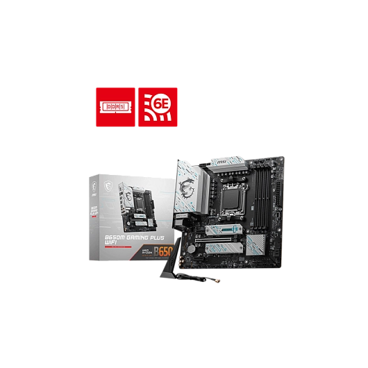 MB MSI AMD AM5 B650M GAMING PLUS WIFI DDR5, фото 1