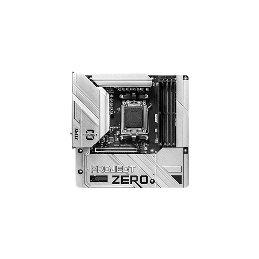 MB MSI AMD AM5 B650M PROJECT ZERO DDR5, фото 2