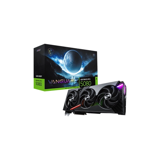 MSI - 16GB GeForce RTX5080 VANGUARD SOC, фото 1