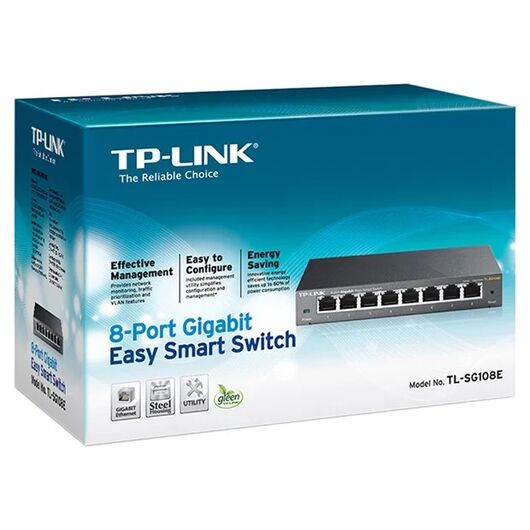 Коммутатор TP-LINK TL-SG108E, фото 3