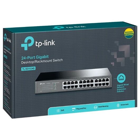 Коммутатор TP-LINK TL-SG1024D, фото 4