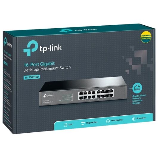 Коммутатор TP-LINK TL-SG1016D, фото 4