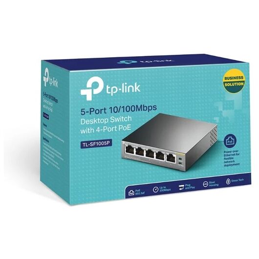 Коммутатор TP-LINK TL-SF1005P, фото 13