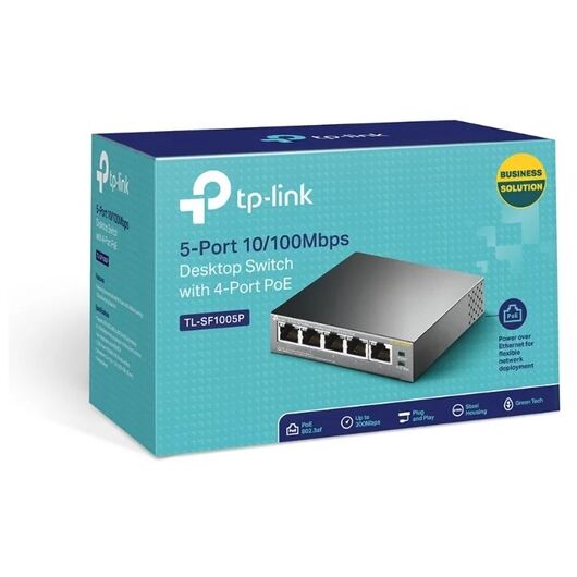 Коммутатор TP-LINK TL-SF1005P, фото 5