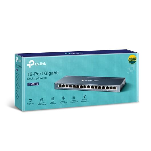 Коммутатор TP-LINK TL-SG116, фото 3