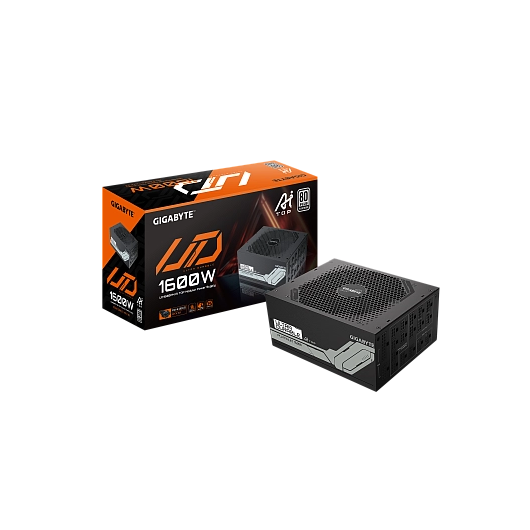 Блок питание Gigabyte GP-UD1600PM PG5, 1600W, 80 Plus Platinum, Modular ATX Power Supply, фото 1
