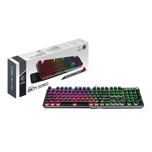Клавиатура MSI-VIGOR GK71 SONIC RED RU, фото 5