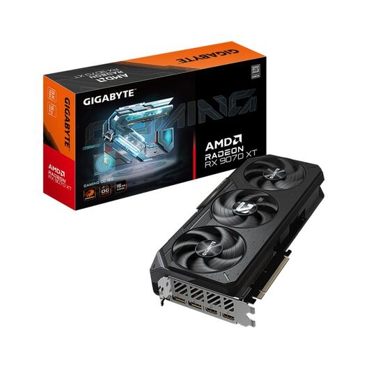 Gigabyte - 16GB ATI Radeon RX9070 XT Gaming OC GV-R9070XTGAMING OC-16GD, фото 1