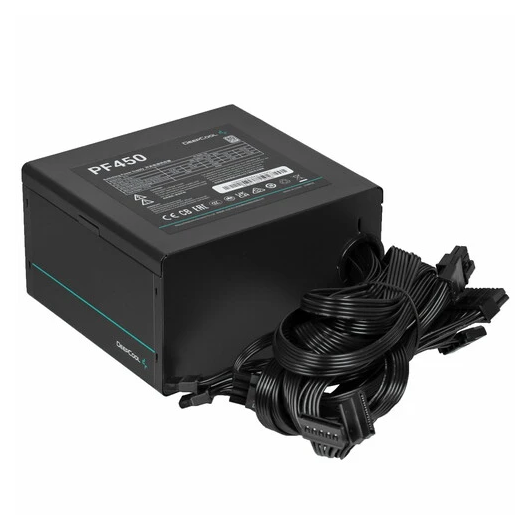 Блок питание Deepcool PF450 (450W, 80+, APFC, 20+4 pin), фото 4