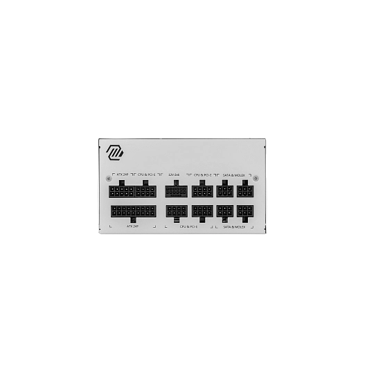 MSI MPG A850GL PCIE5 WHITE, 80 PLUS Gold, 850W Power Supply, фото 3