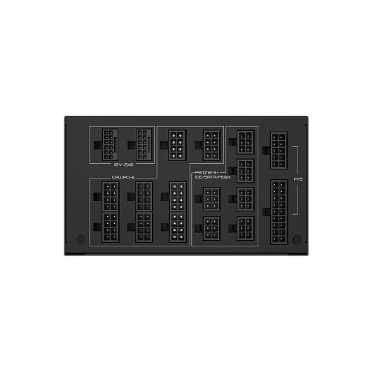 Блок питание Gigabyte GP-UD1600PM PG5, 1600W, 80 Plus Platinum, Modular ATX Power Supply, фото 6