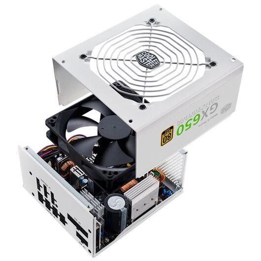 Блоки питания для компьютеров Psu GX650M 80+ Gold white edition, фото 3