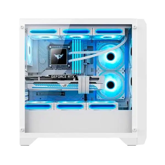 Компьютерные корпуса Case GX750A white 4xARGB, фото 2