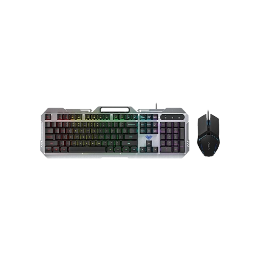 Клавиатура мембранная проводная AULA F2023 (RGB), фото 1