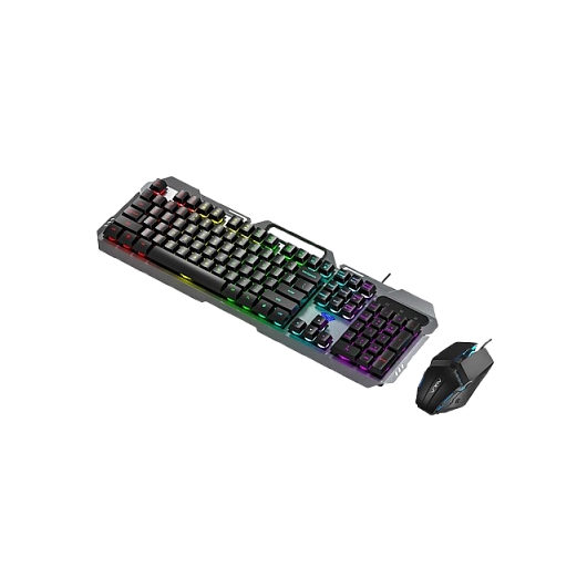 Клавиатура мембранная проводная AULA F2023 (RGB), фото 3