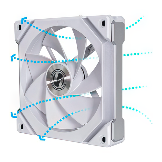 Lian Li Reverse SL120V2-1B White, фото 3