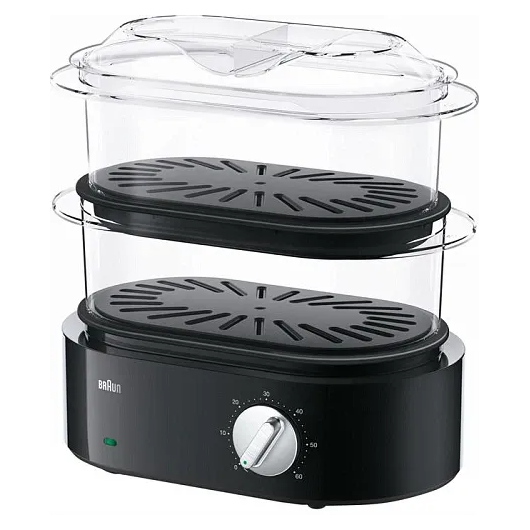 Пароварка электрическая BRAUN FS5100BK, фото 9