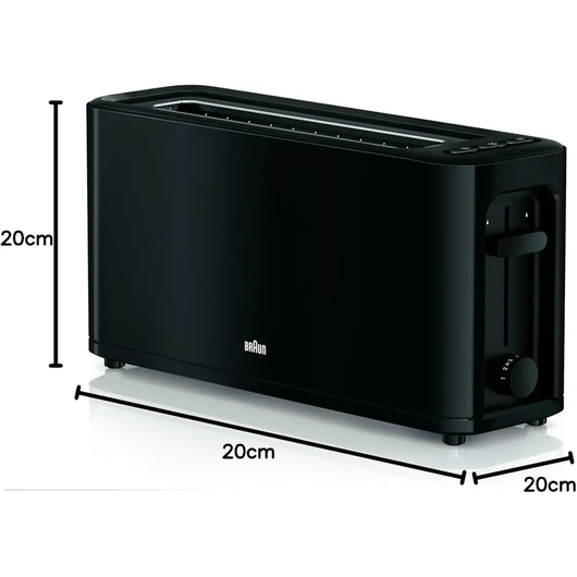 Тостер BRAUN HT3110BK, фото 3