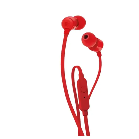 Проводные наушники JBL Tune 110 Red, фото 2