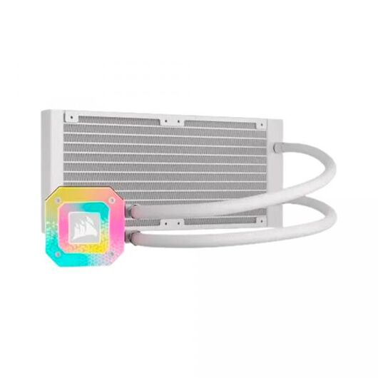 Liquid cooling Corsair iCUE H100i ELITE CAPELLIX XT WHITE 240mm (LGA1700), фото 2