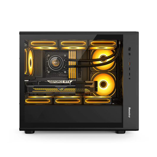 Computer Case Huntkey G63 mini black, фото 3