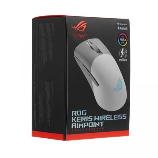 Mouse ASUS ROG KERIS WL AIMPOINT/белый, фото 4