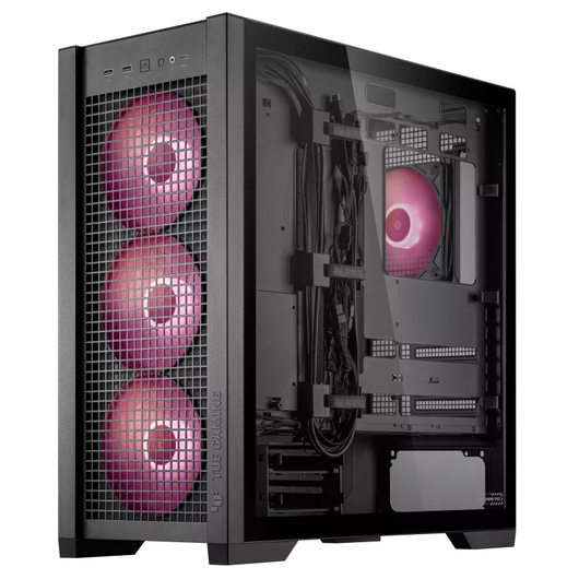 Case ASUS TUF GAMING GT302 TG ARGB BLACK, фото 4