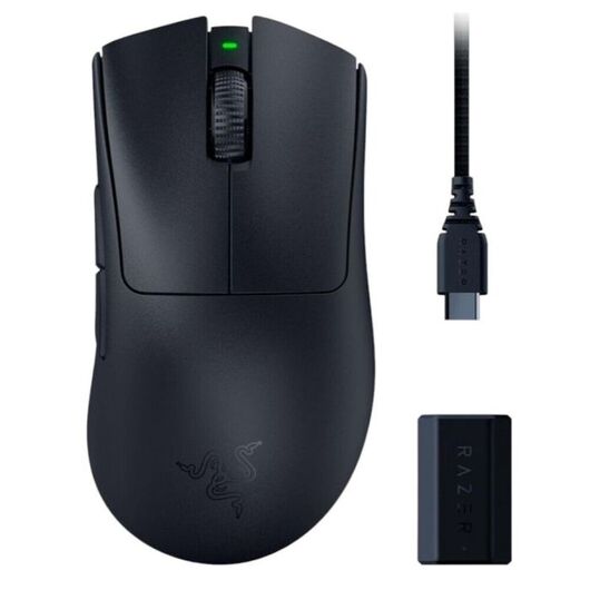 Wireless Gaming Mouse Razer Deathadder V3 Pro + HyperPolling Wireless Dongle Bundle, фото 1