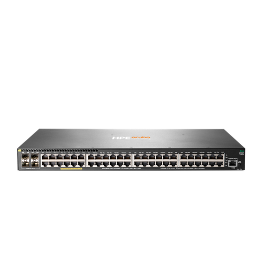 HPE Aruba Networking 2930F 48G PoE+ 4SFP Switch, фото 1