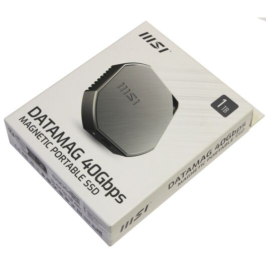 Внешний SSD накопитель MSI DATAMAG 1TB USB4 40Gbps MagSafe (S78-440L3B0-P83), фото 1