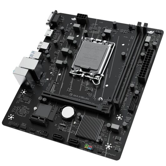 Материнская плата Maxsun Challenger H610M-H V1 DDR4 (LGA1700, Micro-ATX), фото 2