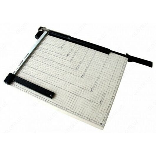 Резак для бумаги Deli E8012 A3 (гильотина), 12 листов, металлический, 69,5×43×44 см, фото 1