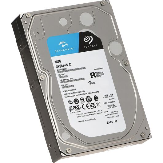 Жесткий диск 3.5" 10TB Seagate SkyHawk AI (ST10000VE001) 7200RPM 256MB, фото 12