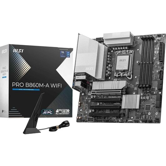 Материнская плата MSI PRO B860M-A WIFI (LGA1851, Micro-ATX), фото 11