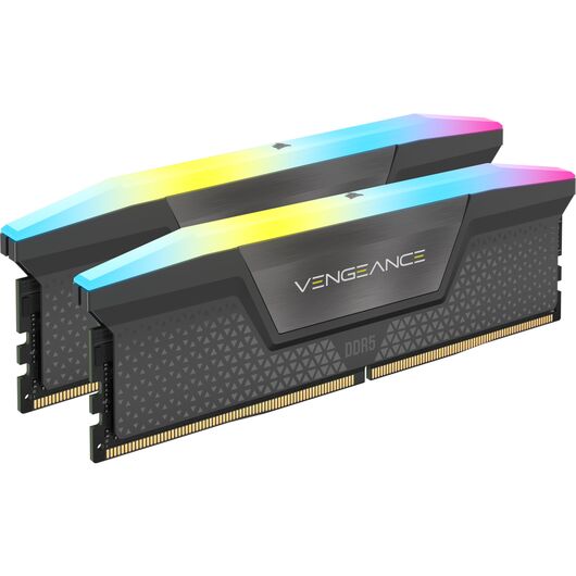 Комплект оперативной памяти Corsair DDR5 32GB (2x16GB) 5200MHz RGB, фото 2