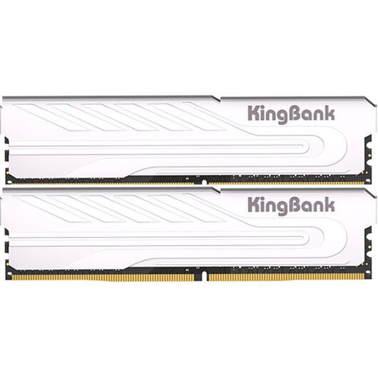Модуль оперативной памяти KingBank DDR4 8GB 3200MHz Silver Heatsink, фото 3