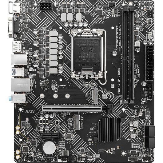 Материнская плата MSI PRO H610M-G DDR4 (LGA1700, Micro-ATX), фото 3