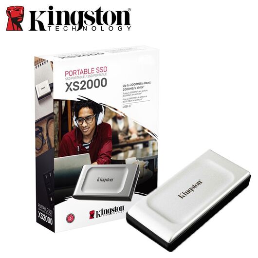 Внешний SSD накопитель Kingston XS2000 2TB USB 3.2 Gen 2x2 Type-C Portable (SXS2000/2000G), фото 9