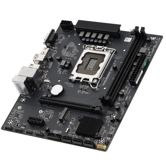 Материнская плата Maxsun Challenger B760M-F DDR4 (LGA1700, Micro-ATX), фото 2