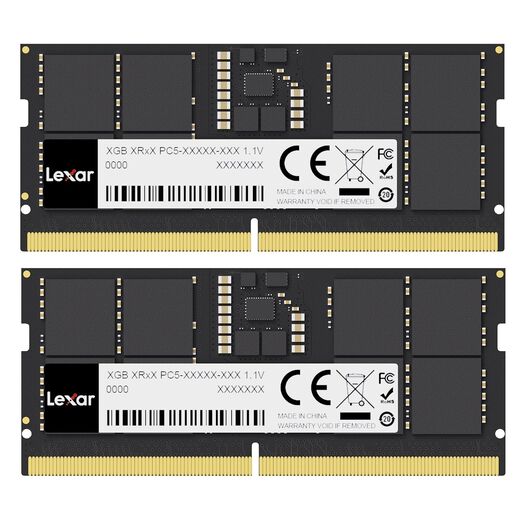 Модуль оперативной памяти Lexar DDR5 32GB 5600MHz SO-DIMM (для ноутбуков), фото 1
