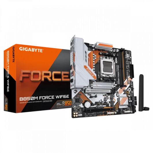 Материнская плата Gigabyte B850M FORCE DDR5 (AMD AM5, Micro-ATX), фото 1