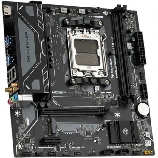 Материнская плата Maxsun Challenger B650M-K WIFI DDR5 (AMD AM5, Micro-ATX), фото 1