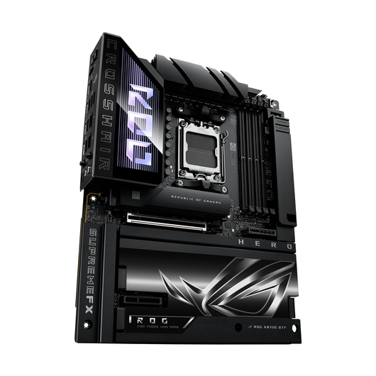 Материнская плата ASUS ROG CROSSHAIR X870E HERO BTF DDR5 (Socket AM5, ATX), фото 2