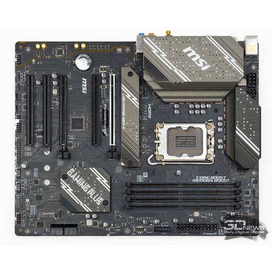 Материнская плата MSI B760 GAMING PLUS WIFI DDR5 (LGA1700, ATX), фото 2