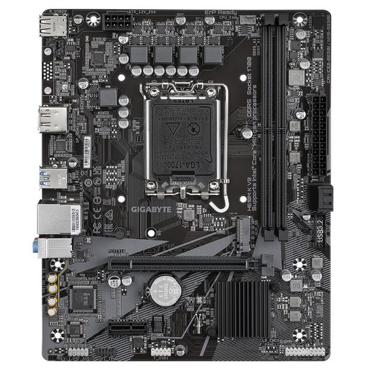 Материнская плата Gigabyte H610M K DDR4 (LGA1700, Micro-ATX), фото 1
