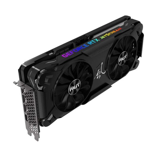 Видеокарта Palit GeForce RTX 3070 JetStream OC 8GB GDDR6 LHR (NE63070T19P2-1040J-N-LHR), фото 2